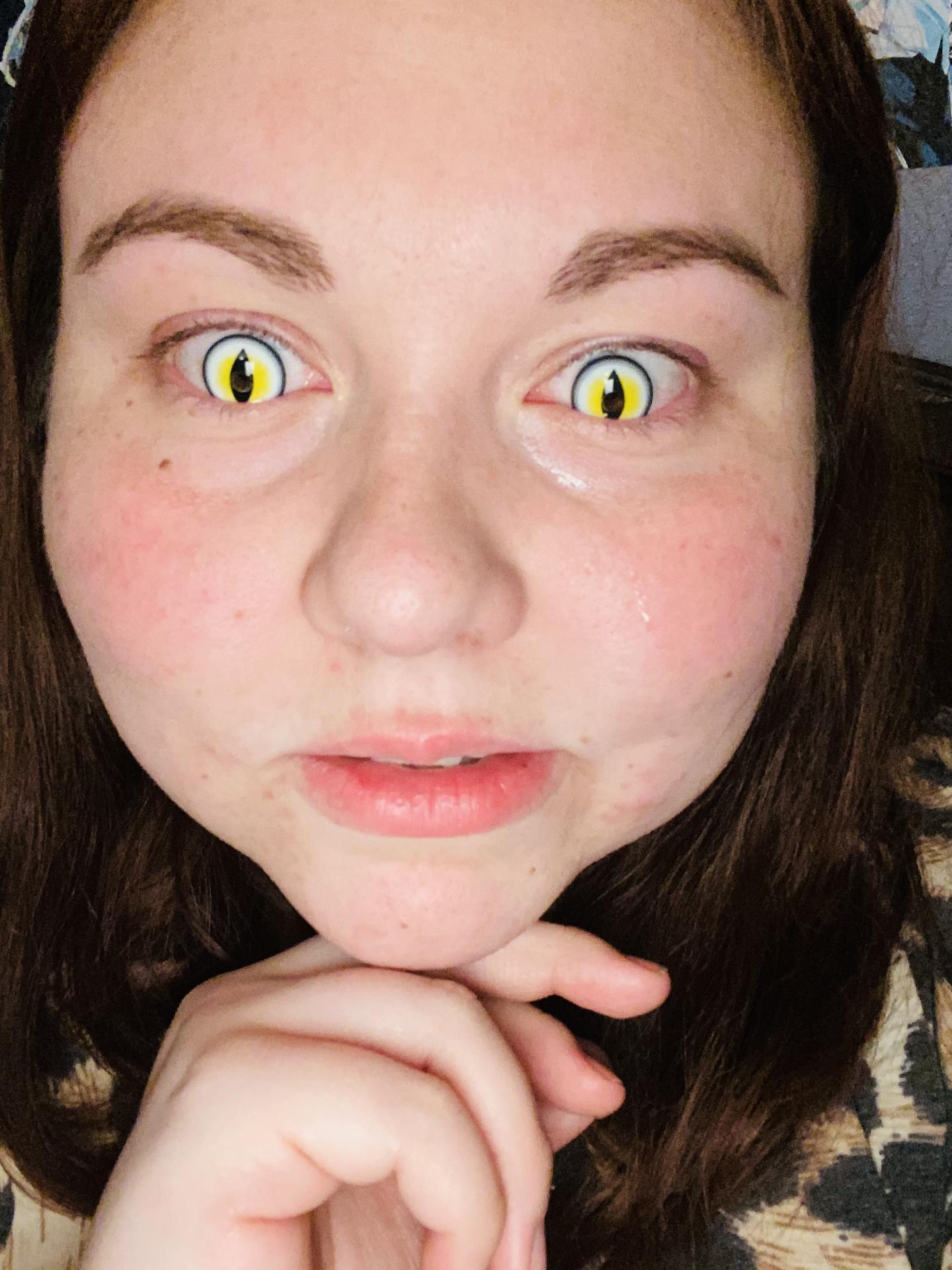 Sexy Yellow Cat Eyes Contacts Prescription Till 6.00 UNIQSO