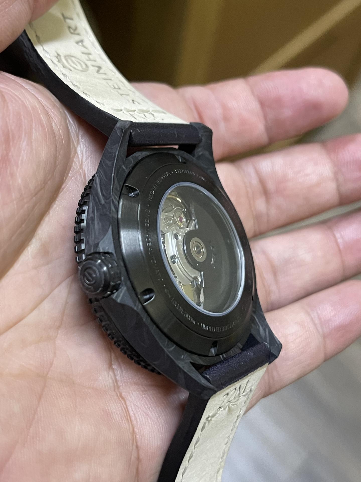 Ocean 2 Premium Carbon Black – Gnomon Watches